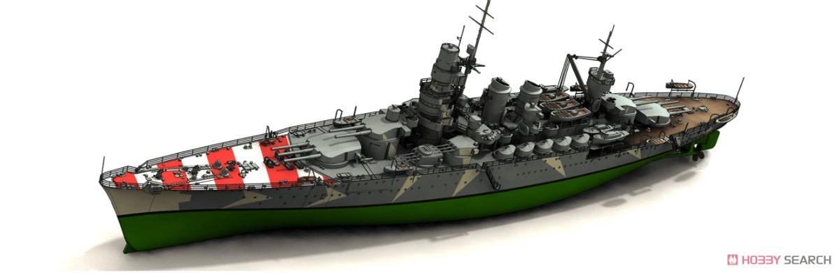 WWII イタリア海軍戦艦カイオ・ドゥイリオ 1941年 (プラモデル) 商品画像1