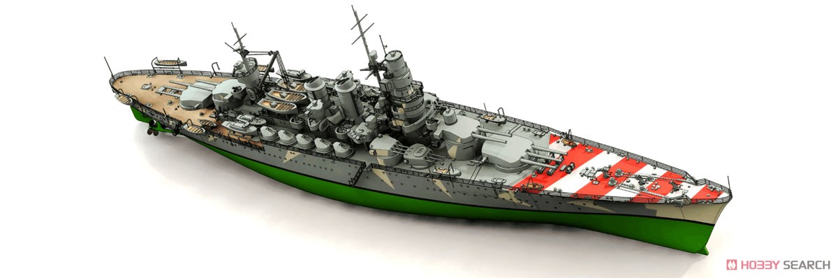 WWII イタリア海軍戦艦カイオ・ドゥイリオ 1941年 (プラモデル) 商品画像2
