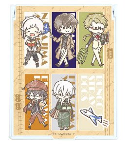 Big Chara Mirror [Bungo Stray Dogs] 03 Aligned Design Journey Ver. (GraffArt) (Anime Toy)