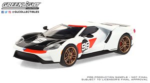 2021 Ford GT #98 - Ford GT Heritage Edition - Ken Miles and Lloyd Ruby 1966 24 Hours of Daytona MKII Tribute (Diecast Car)