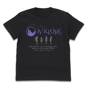 ラピスリライツ IV KLORE Tシャツ BLACK S (キャラクターグッズ)