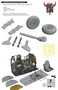 Spitfire Mk.I Essential (for Eduard) (Plastic model)