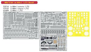 Big Ed Parts Set Ju88A-1 (for Revell) (Plastic model)
