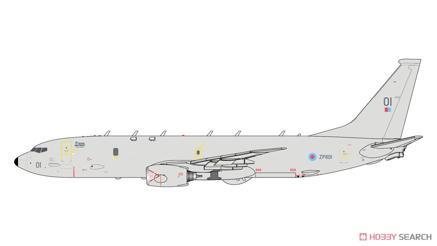 P-8A Poseidon Royal Air Force ZP801 `Pride of Moray` (Pre-built Aircraft) Other picture1