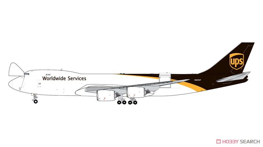 747-8F UPS N606UP Interactive Series (完成品飛行機) その他の画像1