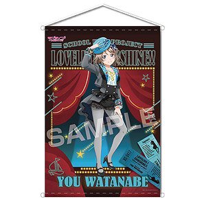 Love Live! Sunshine!! A2 Tapestry (Broadway Style) (5) You Watanabe (Anime Toy)