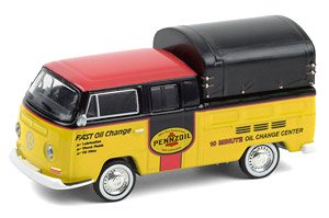 Blue Collar Collection #8 1968 Volkswagen Doka w/Canopy Pennzoil (Diecast Car)