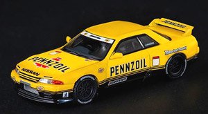 Nissan スカイライン GT-R R32 Pandem `Pennzoil` レトロカラー コンセプト (ミニカー)