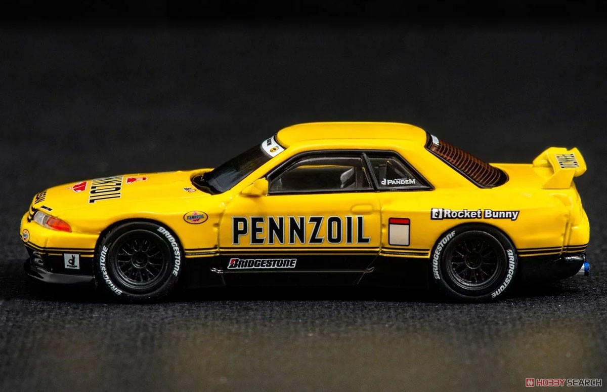 Nissan スカイライン GT-R R32 Pandem `Pennzoil` レトロカラー コンセプト (ミニカー) 商品画像3