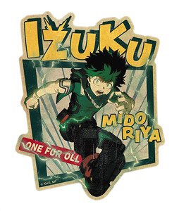 My Hero Academia Travel Sticker 2 (1) Izuku Midoriya (Anime Toy)