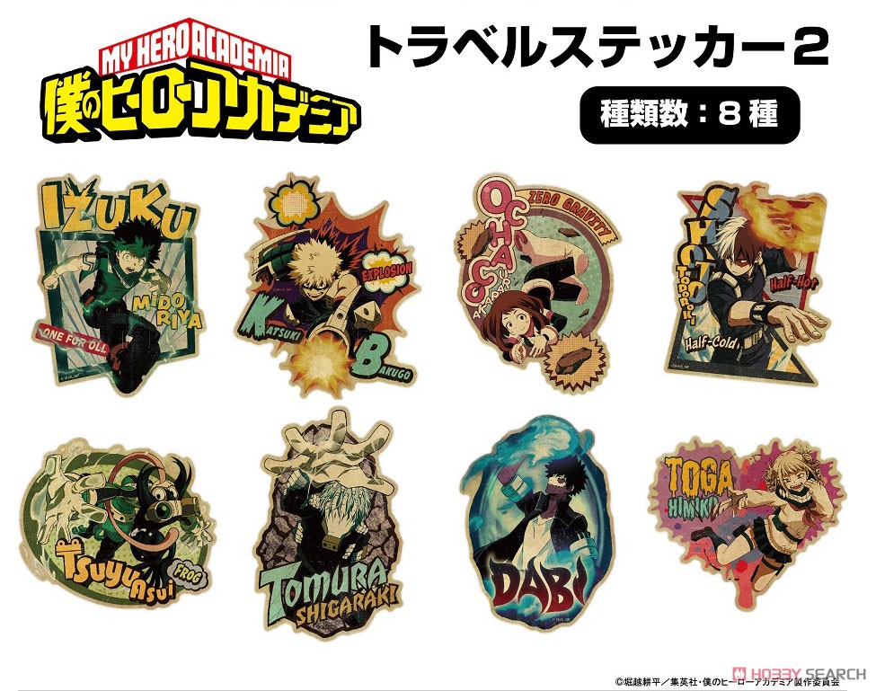 My Hero Academia Travel Sticker 2 (8) Himiko Toga (Anime Toy) Other picture1