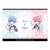 Re:Zero -Starting Life in Another World- Pasterou Canvas Pouch Rem & Ram (Anime Toy) Item picture1