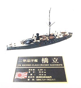 IJN 2nd Class Cruiser Hashidate w/Nameplate (Plastic model)