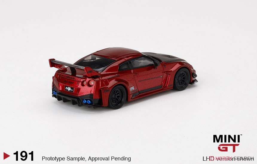 LB-Silhouette WORKS GT Nissan 35GT-RR バージョン1 ラヴァレッド (左ハンドル) (ミニカー) 商品画像2