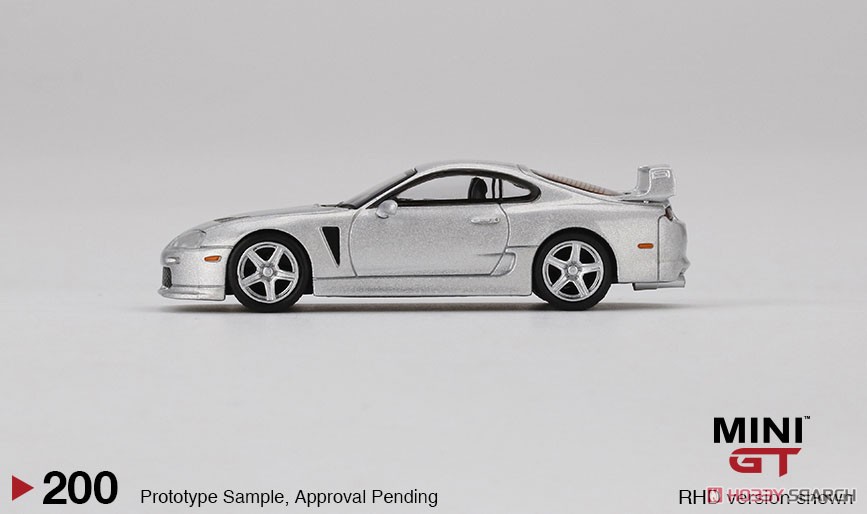 Toyota TRD 3000GT Alpine Silver Metallic (LHD) (Diecast Car) Other picture3