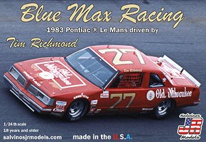 Blue Max Racing 1983 Pontiac Le Mans Driven by Tim Richmond (Model Car)