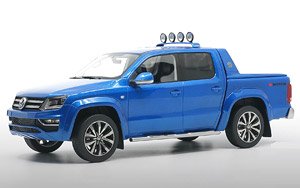 VW アマロック アヴェンチュラ 2019 LA5W ラヴェンナブルー (ミニカー)