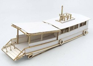 Ferryboat (Nikaido Type) Paper Kit (Unassembled Kit) (Model Train)
