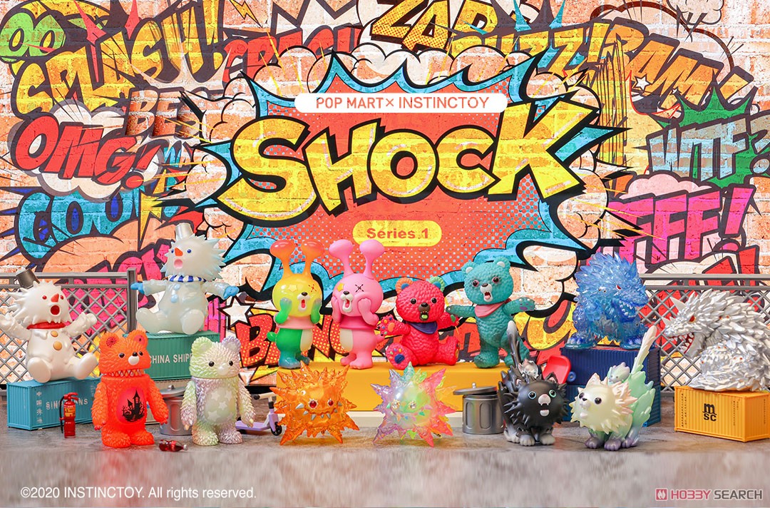 INSTINCTOY×POPMART SERIES1 SHOCKシリーズ (12個セット) (完成品) その他の画像3
