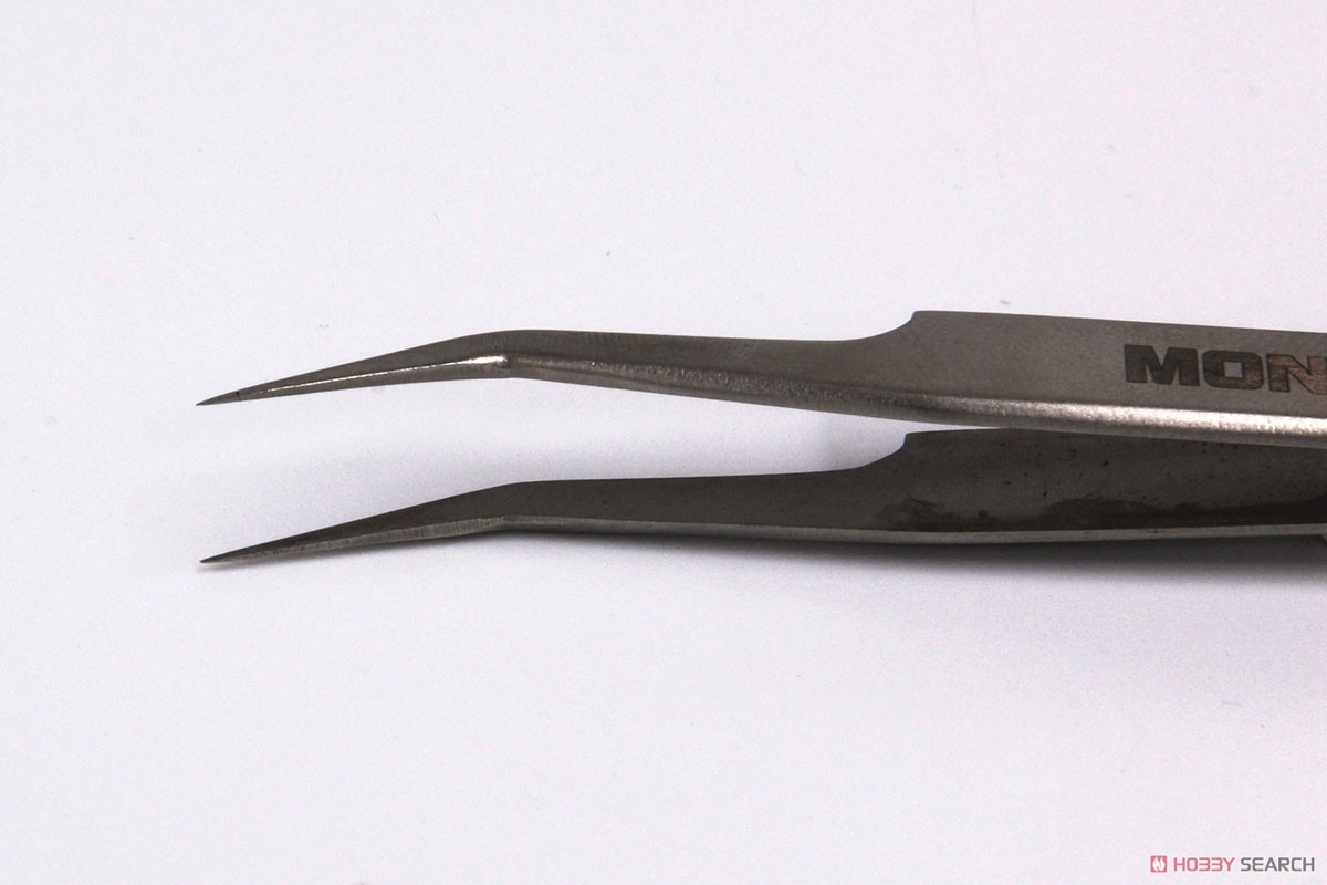 Curved Tweezers (Hobby Tool) Item picture2