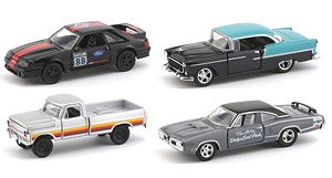 Model Kit Release 34 (Set of 4) (Diecast Car)