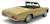 メルセデス 280SL Pagode (W113) 1968 ゴールド (ミニカー) 商品画像2