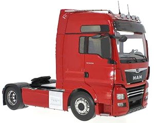 MAN TGX XXL 2018 レッド (ミニカー)