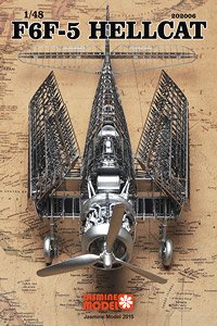 F6F-5 Full Structure PE Detail Model (Metal kit)