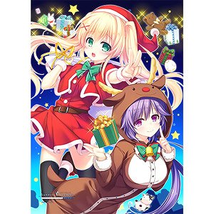 [Summer Pockets Reflection Blue] B2 Tapestry (Tsumugi & Shizuku / Xmas) (Anime Toy)