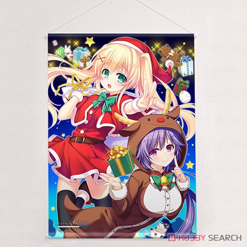 [Summer Pockets Reflection Blue] B2 Tapestry (Tsumugi & Shizuku / Xmas) (Anime Toy) 商品画像2