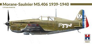 モラーヌ・ソルニエ M.S.406 「1939～40年」 (プラモデル)