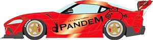 Pandem GR Supra Ver.1.5 2019 Candy Red (Diecast Car)