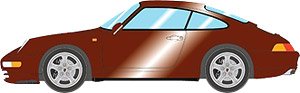 Porsche 911 (993) Carrera 1994 Metallic Brown (Diecast Car)