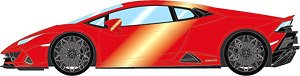 Lamborghini Huracan EVO 2019 (NARVI wheel) ロッソエフェスト (キャンディレッド) (ミニカー)