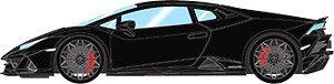 Lamborghini Huracan EVO 2019 (Narvi Wheel) Black (Diecast Car)