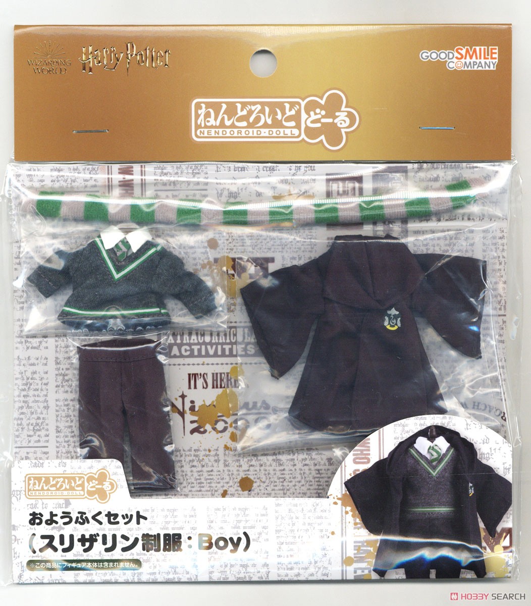 Nendoroid Doll: Outfit Set (Slytherin Uniform - Boy) (Completed) Package1