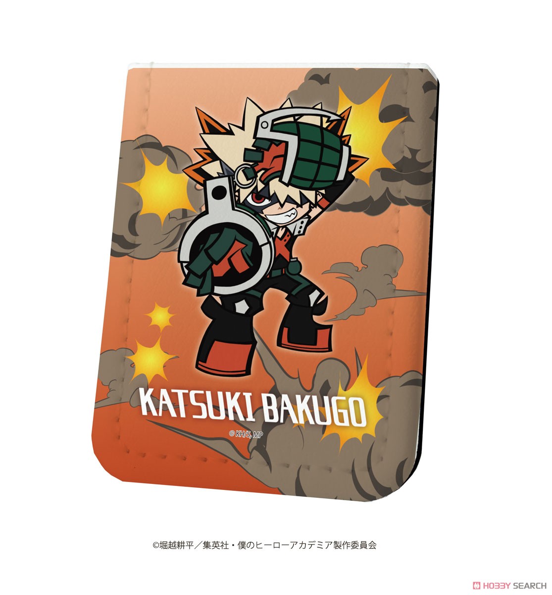 Leather Sticky Notes Book [My Hero Academia] 02 Katsuki Bakugo (Anime Toy) Item picture1