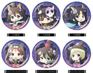 501st Joint Fighter Wing Strike Witches: Road to Berlin Metallic Can Badge Vol.1 Box A (Set of 6) (Anime Toy)