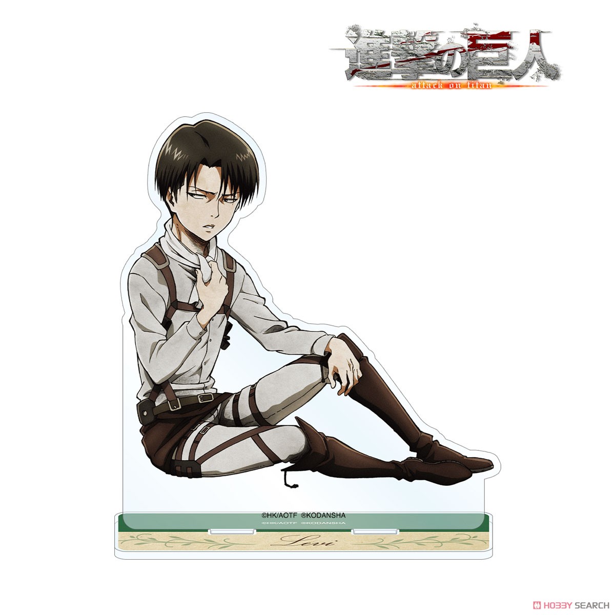 Attack on Titan Levi Big Acrylic Stand (Anime Toy) Item picture1