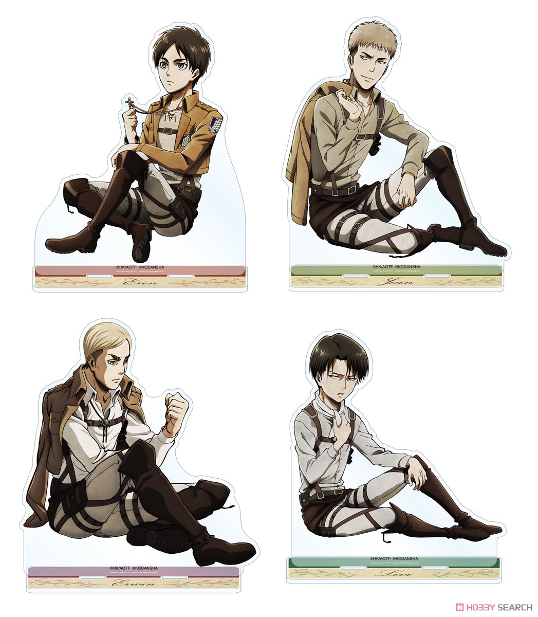 Attack on Titan Levi Big Acrylic Stand (Anime Toy) Other picture1