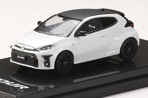 トヨタ GR YARIS RZ `ハイパフォーマンス` プラチナホワイトパールマイカ (ミニカー)