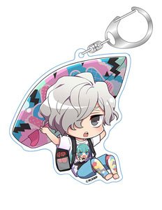 Wave!! Chai Chara Acrylic Key Ring Naoya Kido (Anime Toy)