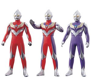 Ultra Hero Series EX Ultraman Tiga 25th Anniversary Set (Character Toy)