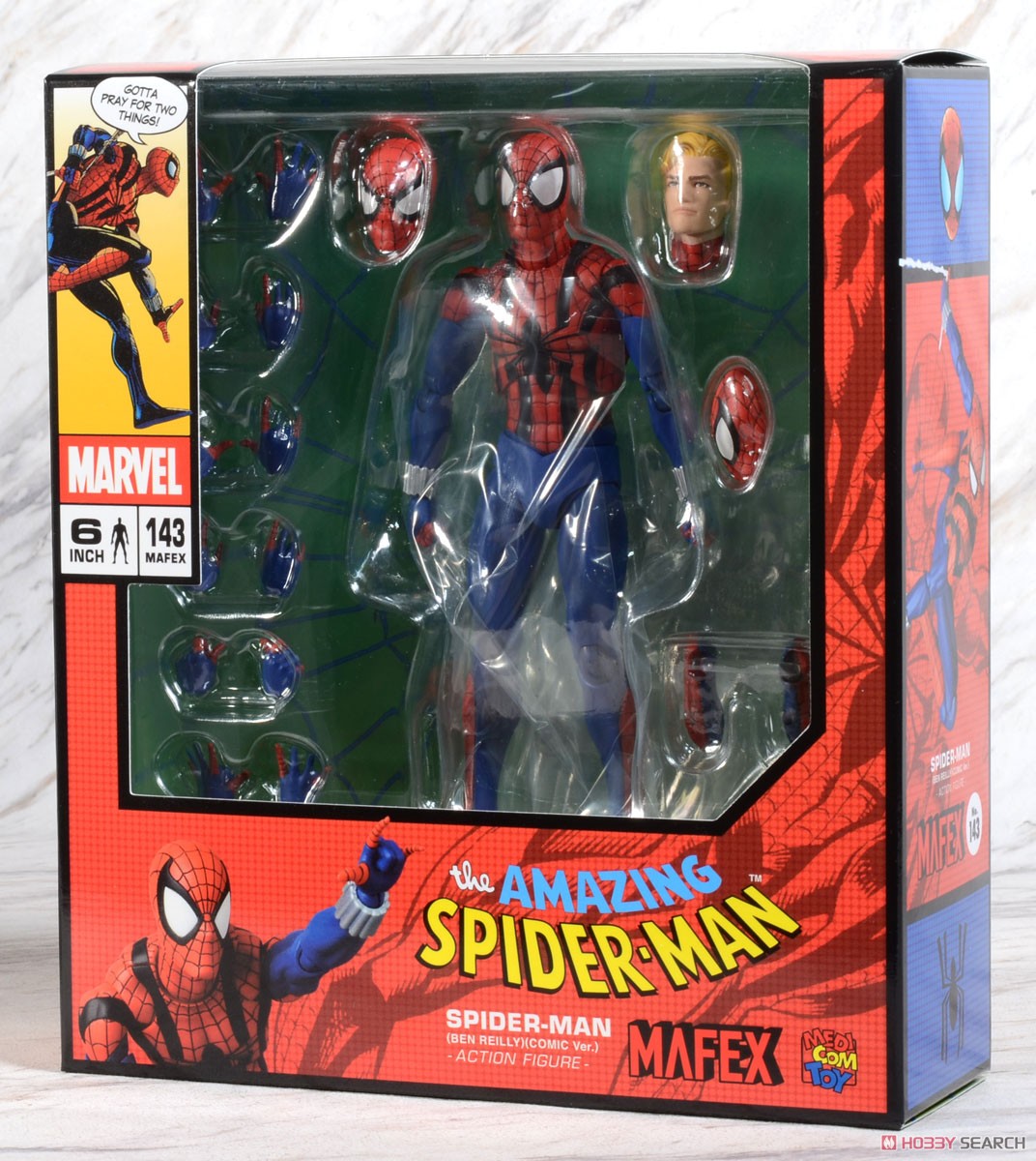 MAFEX No.143 SPIDER-MAN(BEN REILLY)(COMIC Ver.) (完成品) パッケージ1