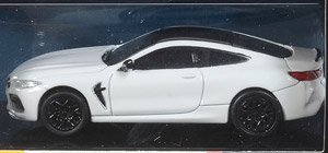 BMW M8 Coupe Alpine White RHD (Diecast Car)