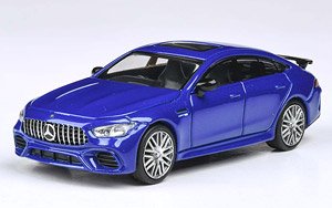 メルセデス AMG GT 63 S メタリックブルー RHD (ミニカー)