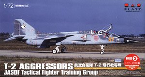 T-2 Aggressors JASDF Tactical Fighter Training Group Part 3 (Dark Grey Superior Camouflage Ver.) (Plastic model)