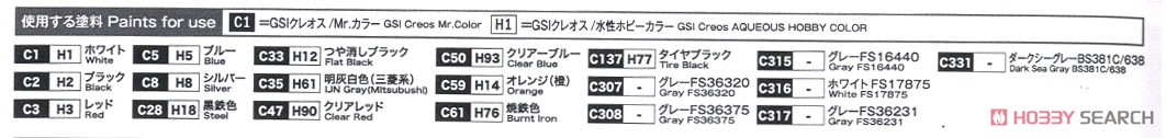 航空自衛隊 T-2 飛行教導隊・パート3 (ダークグレー制空迷彩編) (プラモデル) 塗装1