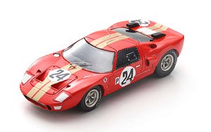 Ford GT40 AMR2 No.24 12H Sebring 1966 G. Hill J. Stewart (ミニカー)