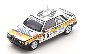 Renault 11 Turbo No.25 Rally Monte Carlo 1986 Alain Oreille Sylvie Oreille (ミニカー)